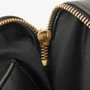 Miu Miu Matelasse Black Leather Shoulder Bag