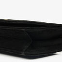 Chanel Classic Full Flap Bag Black Quilted Suede