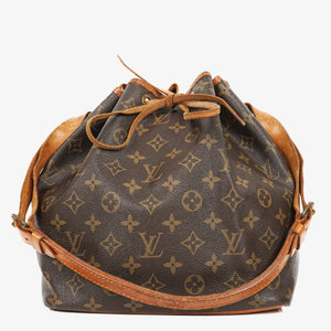 Louis Vuitton Petit Noe Monogram Canvas Shoulder Bag
