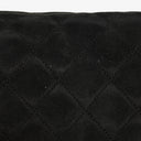 Chanel Classic Full Flap Bag Black Quilted Suede