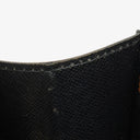 Louis Vuitton Pochette Sellier Dragonne Black EPI Leather Clutch Bag
