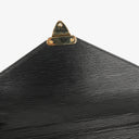 Louis Vuitton Pochette Sellier Dragonne Black EPI Leather Clutch Bag