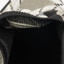 Hermes Men's Addict Knit Fabric with Leather Sneakers
