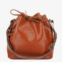 Louis Vuitton Petit Noe Brown EPI Leather Shoulder Bag
