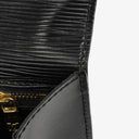 Louis Vuitton Pochette Sellier Dragonne Black EPI Leather Clutch Bag