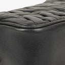 Miu Miu Matelasse Black Leather Shoulder Bag