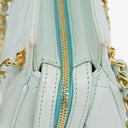 Chanel Light Blue Matelasse Chain Mini Bag