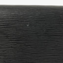 Louis Vuitton Pochette Sellier Dragonne Black EPI Leather Clutch Bag