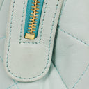 Chanel Light Blue Matelasse Chain Mini Bag