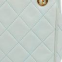 Chanel Light Blue Matelasse Chain Mini Bag