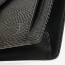 Louis Vuitton Pochette Sellier Dragonne Black EPI Leather Clutch Bag