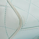 Chanel Light Blue Matelasse Chain Mini Bag