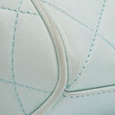 Chanel Light Blue Matelasse Chain Mini Bag