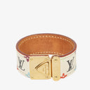 Louis Vuitton x Takashi Murakami White Monogram Multicolore Koala Bracelet S