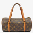 Louis Vuitton Papillon 25 Vintage Monogram Canvas Handbag