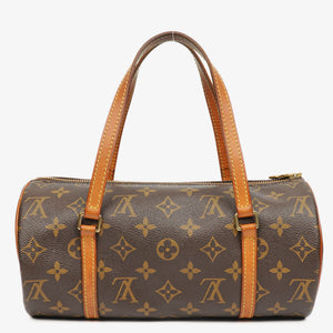Louis Vuitton Papillon 25 Vintage Monogram Canvas Handbag