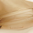 Chanel Cream Leather Ultimate Stitch Single Flap Bag