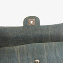 Chanel Blue Denim East West Chocolate Bar Bag