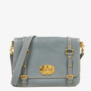 Miu Miu Cervo Pattina Pervinca Shouder Bag