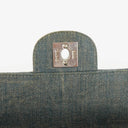 Chanel Blue Denim East West Chocolate Bar Bag