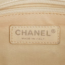 Chanel Cream Leather Ultimate Stitch Single Flap Bag