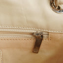 Chanel Cream Leather Ultimate Stitch Single Flap Bag