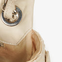 Chanel Cream Leather Ultimate Stitch Single Flap Bag