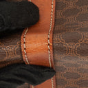 Celine Macadam Coated Canvas Boston Bag