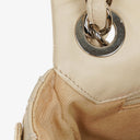 Chanel Cream Leather Ultimate Stitch Single Flap Bag