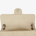 Chanel Cream Leather Ultimate Stitch Single Flap Bag
