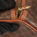 Celine Macadam Coated Canvas Boston Bag