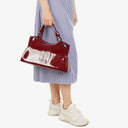 Cartier Small Marcello de Cartier Patent Leather Handle Bag