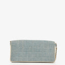 Chanel Blue Denim East West Chocolate Bar Bag