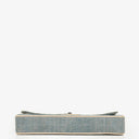 Chanel Blue Denim East West Chocolate Bar Bag