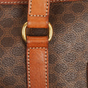 Celine Macadam Coated Canvas Boston Bag