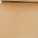 Chanel Classic Full Flap Bag Beige/Black Chevron Quilted Leather 24K Gold-Plated Hardware