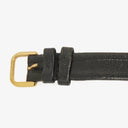Rado Coupole Black Leather Watch