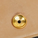Chanel Classic Full Flap Bag Beige/Black Chevron Quilted Leather 24K Gold-Plated Hardware