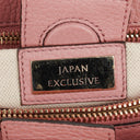 Gucci Bi-Colour Pebbled Calfskin Medium Bamboo Shopper Tote Bag