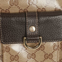 Gucci GG Crystal Canvas Abbey Pocket Tote Bag