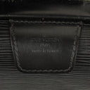 Louis Vuitton Serviette Fermoir Black Epi Leather Briefcase