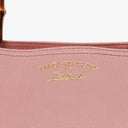 Gucci Bi-Colour Pebbled Calfskin Medium Bamboo Shopper Tote Bag