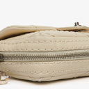 Chanel Cream Leather Ultimate Stitch Single Flap Bag