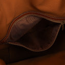 Sac seau à cordon Celine Vintage Macadam Triomphe Marron