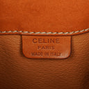 Sac seau à cordon Celine Vintage Macadam Triomphe Marron