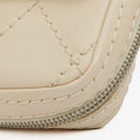 Chanel Cream Leather Ultimate Stitch Single Flap Bag