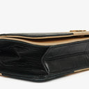 Chanel Classic Full Flap Bag Beige/Black Chevron Quilted Leather 24K Gold-Plated Hardware