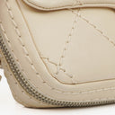 Chanel Cream Leather Ultimate Stitch Single Flap Bag