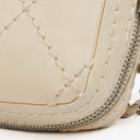 Chanel Cream Leather Ultimate Stitch Single Flap Bag