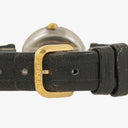 Rado Coupole Black Leather Watch